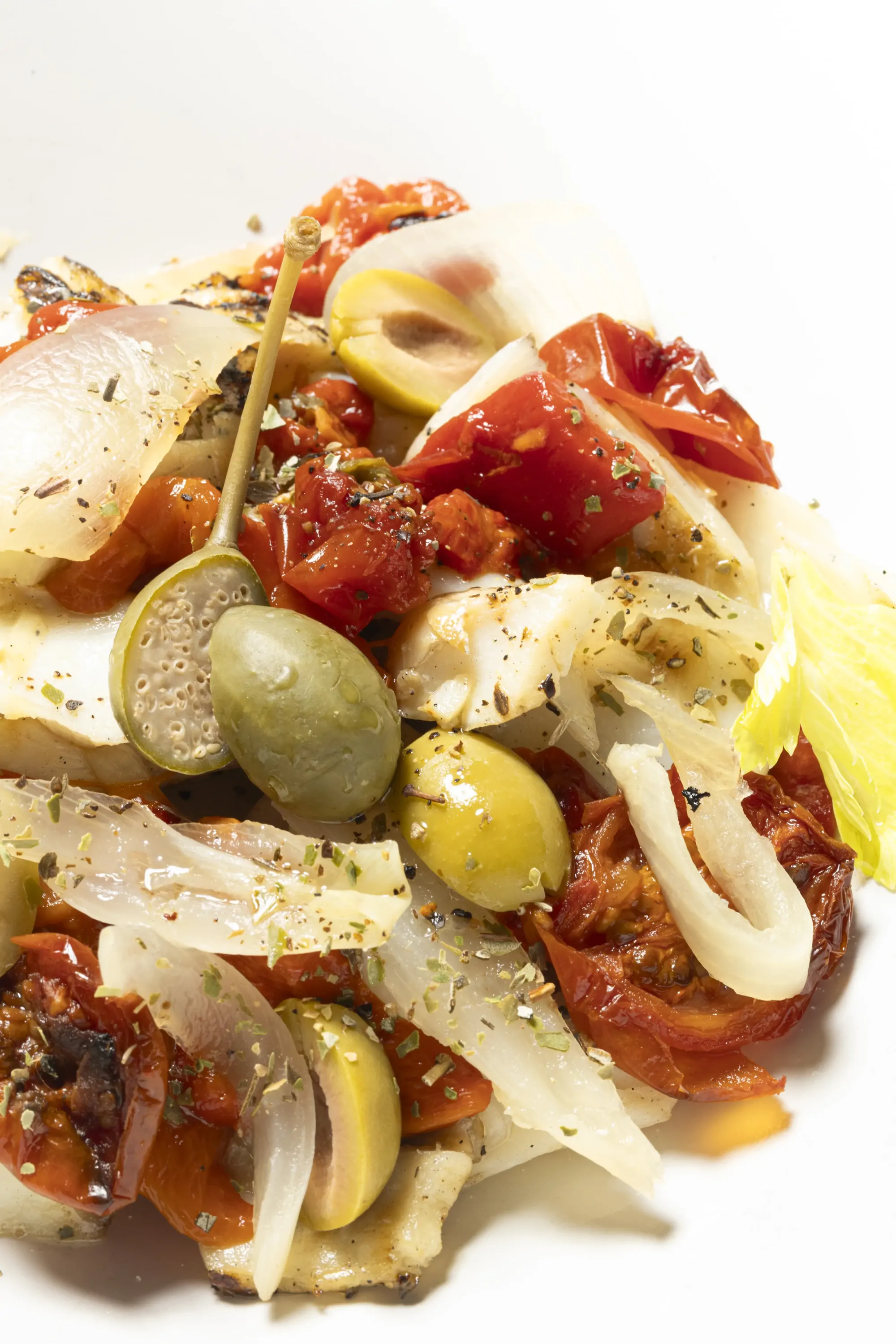 Pesce stocco ad insalata